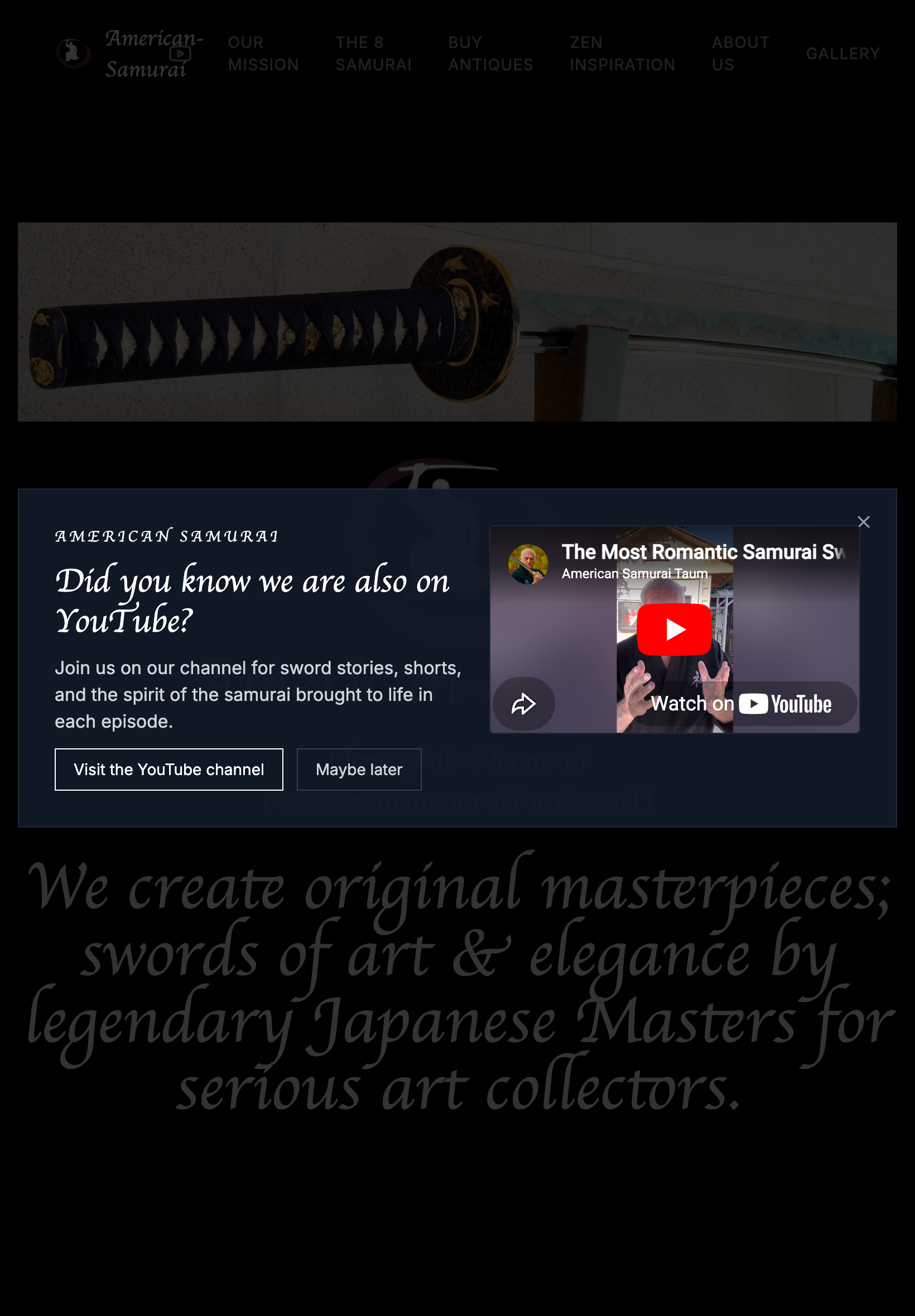 American Samurai screenshot tablet preview